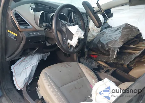 2013 Hyundai Santa Fe Sport 2.0T from USA, damaged, VIN 5XYZU3LA1DG123629